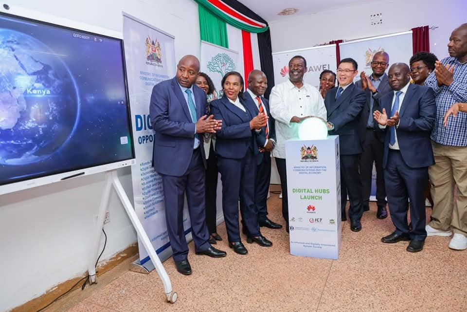 Government Commissions two Jitume Digital hubs in Kakamega County