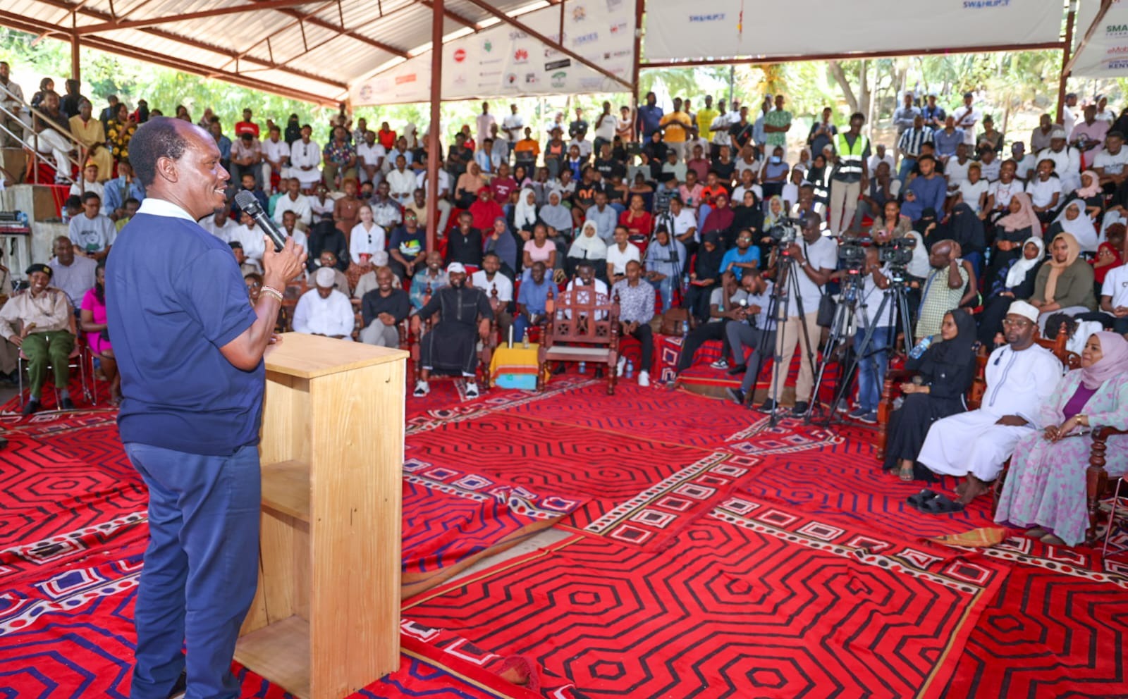 CS Kabogo officiates Graduation Ceremony at Swahilipot Hub 