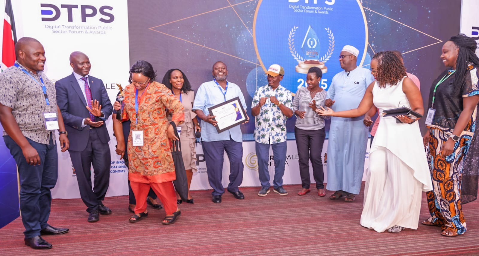 Cabinet Secretary, Hon. William Kabogo Gitau has officiated the awarding ceremony of The Digital Transformation Public Sector Forum and Awards