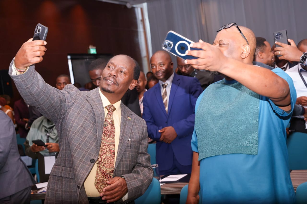  CS Hon. William Kabogo Gitau presides over the official opening of Africa CISO Summit 2025 held in Nairobi.