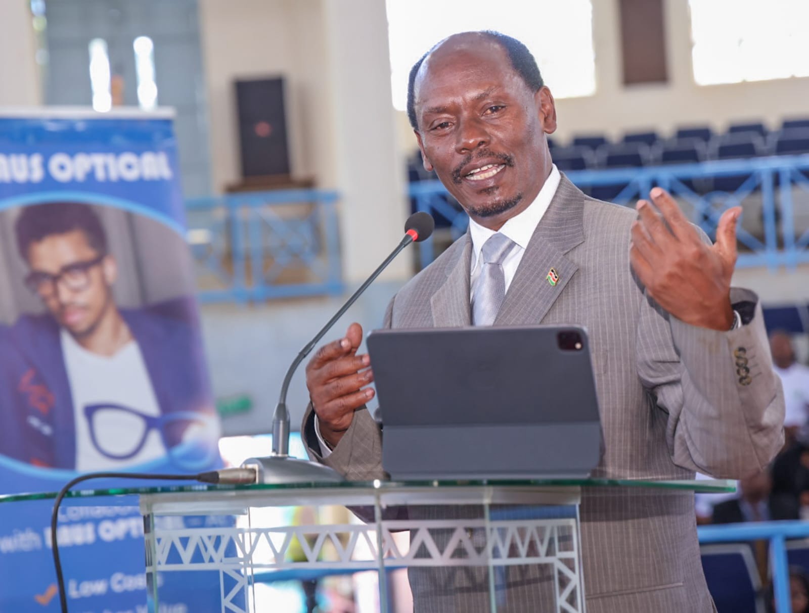 CS Hon. William Kabogo Gitau graces the 7th Students National Economics Symposium at Kenyatta University