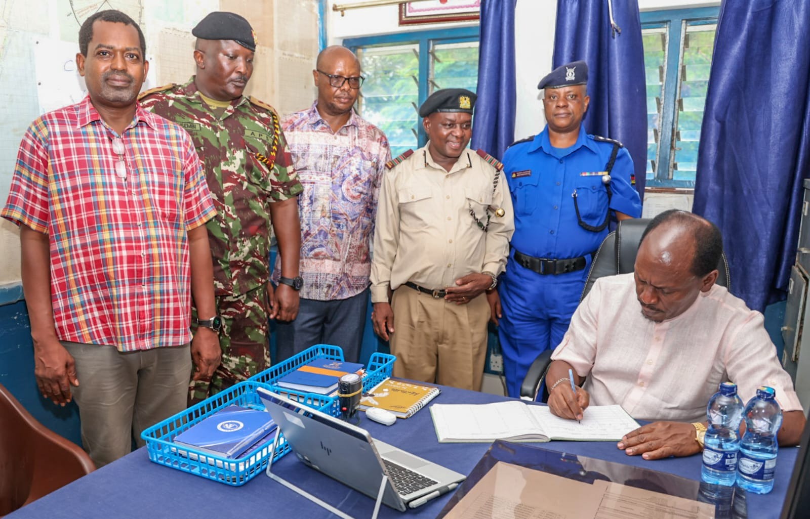 Diani Police station is among the 35 sites connected to public Wi-Fi, implemented under the first phase of Digital SuperHighway 