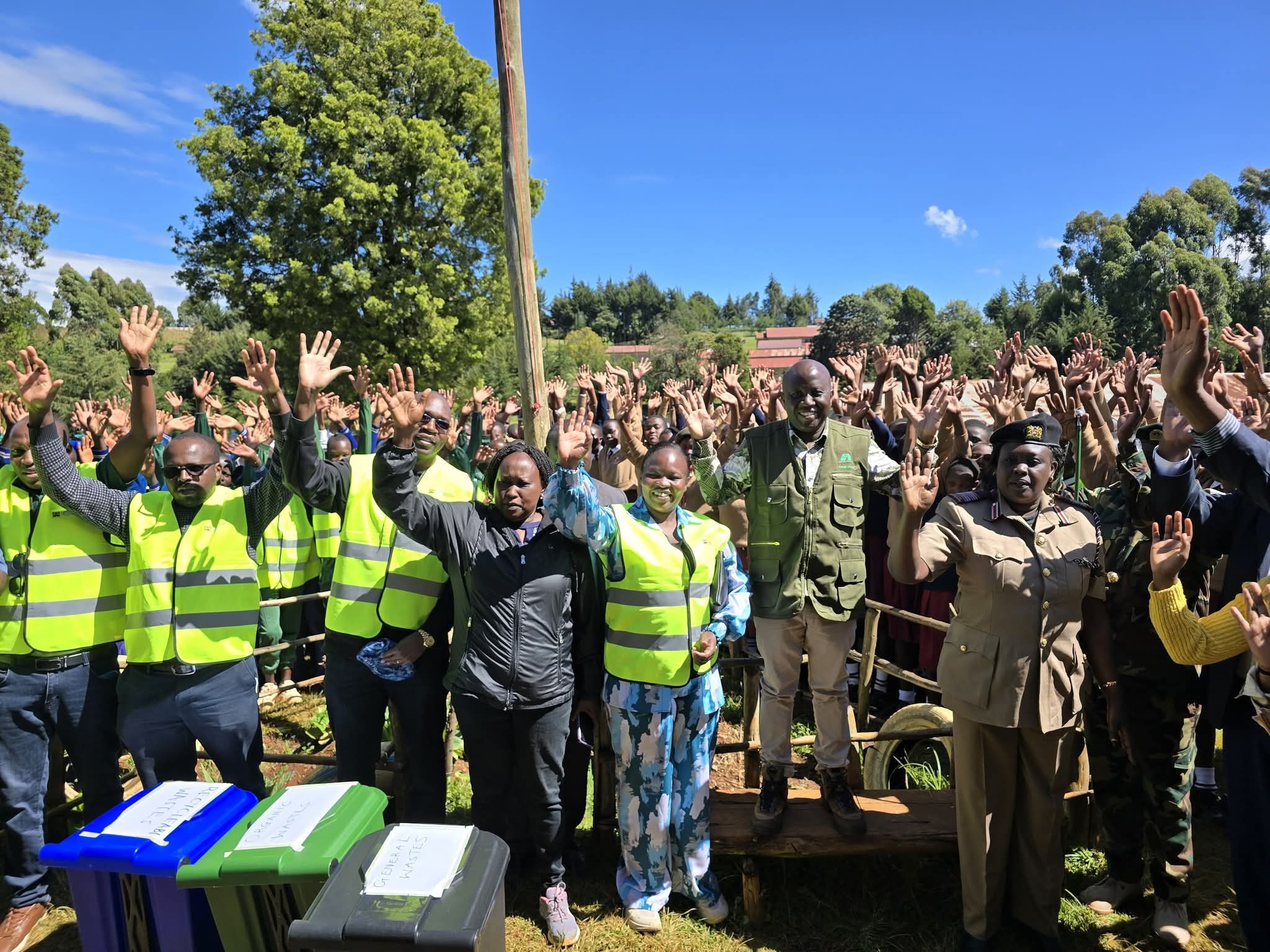PS Tanui Champions Tree Planting during this Year's Mazingira Day