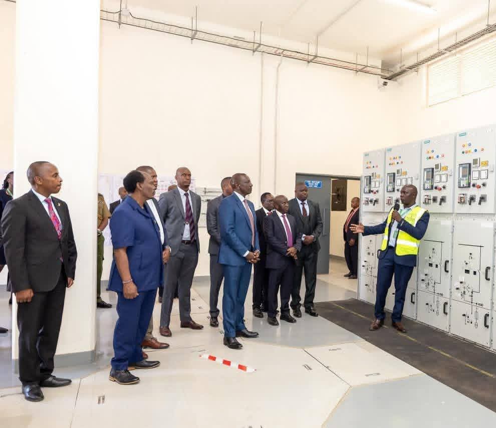 H.E. President William Samoei Ruto at the official 