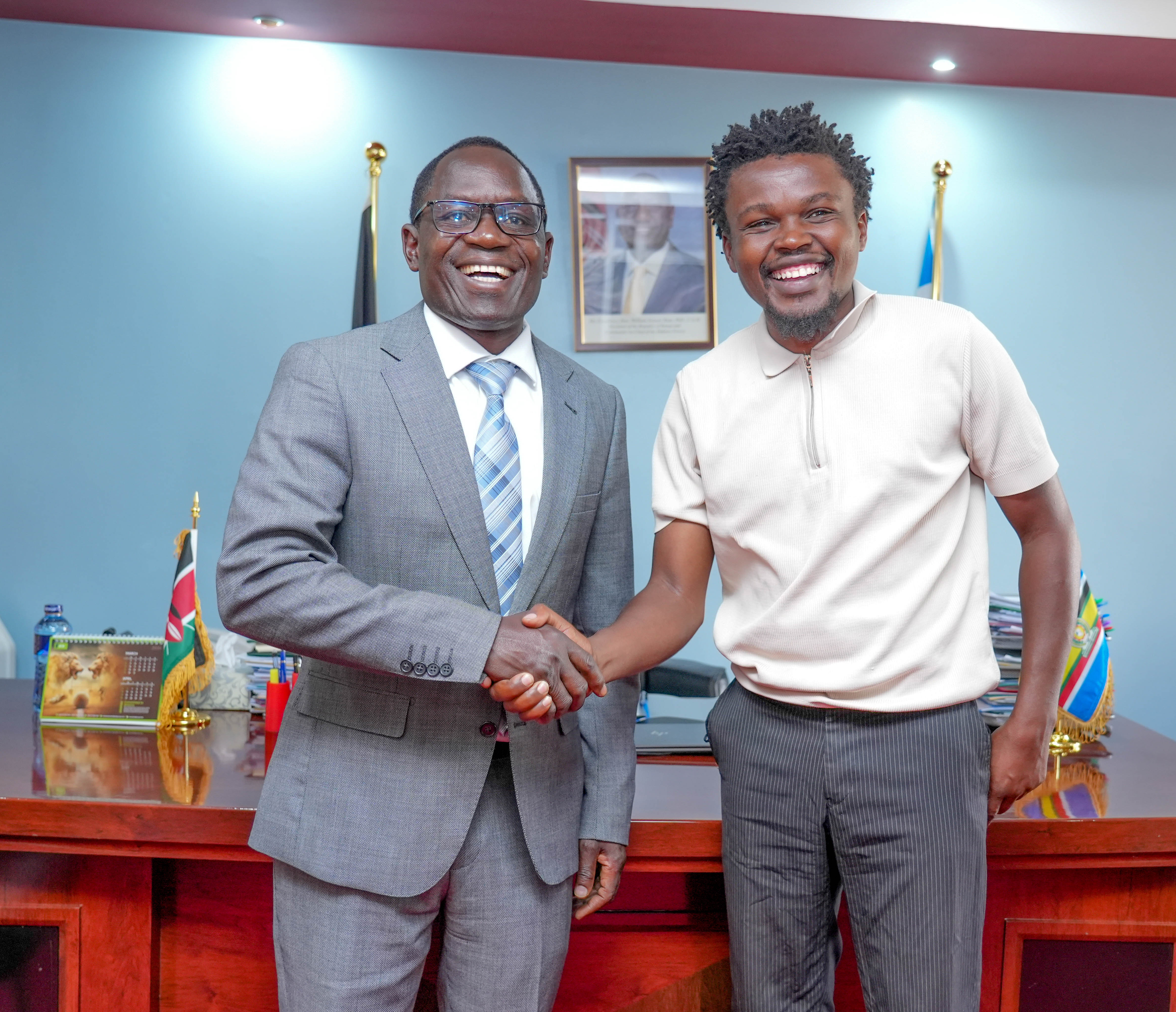 PS Stephen Isaboke hosted young creatives to discuss how Government can improve the sector