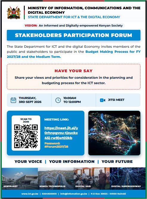 ICT & DE Stakeholders Participation Forum - August 2026
