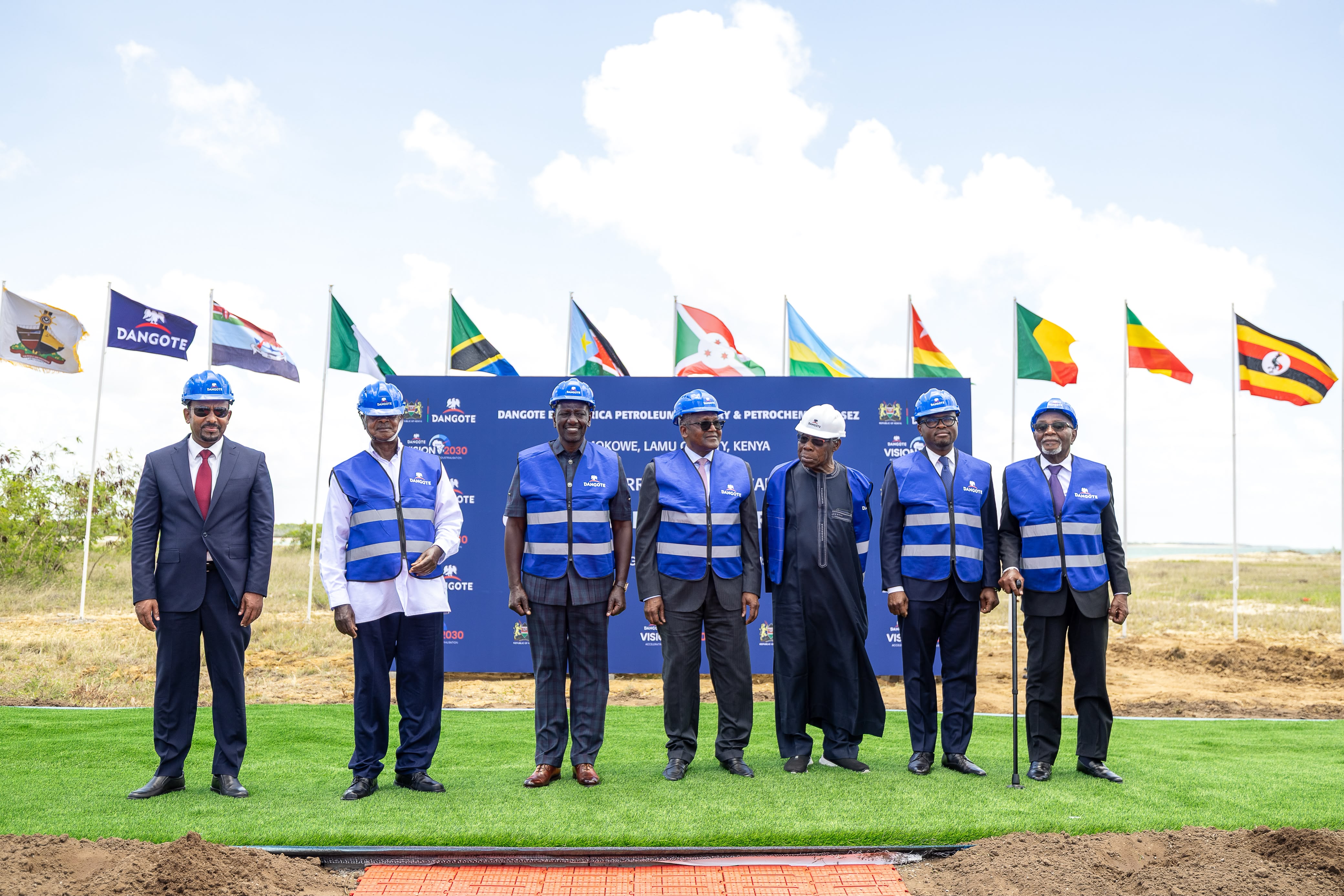 Groundbreaking of Dangote East Africa Refineries 