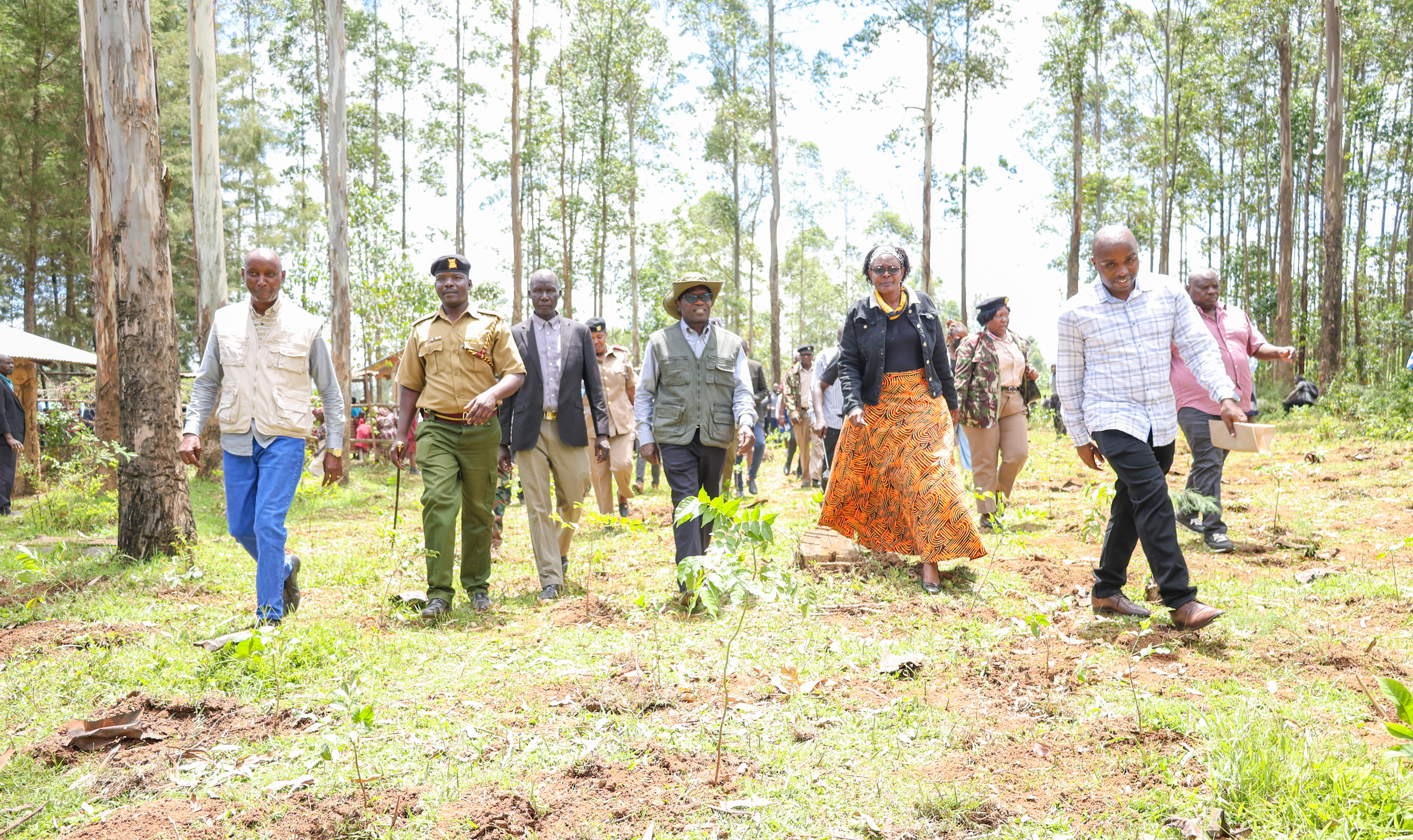 PS Isaboke leads tree planting exercise ahead of Mazingira Day 2026 tomorrow