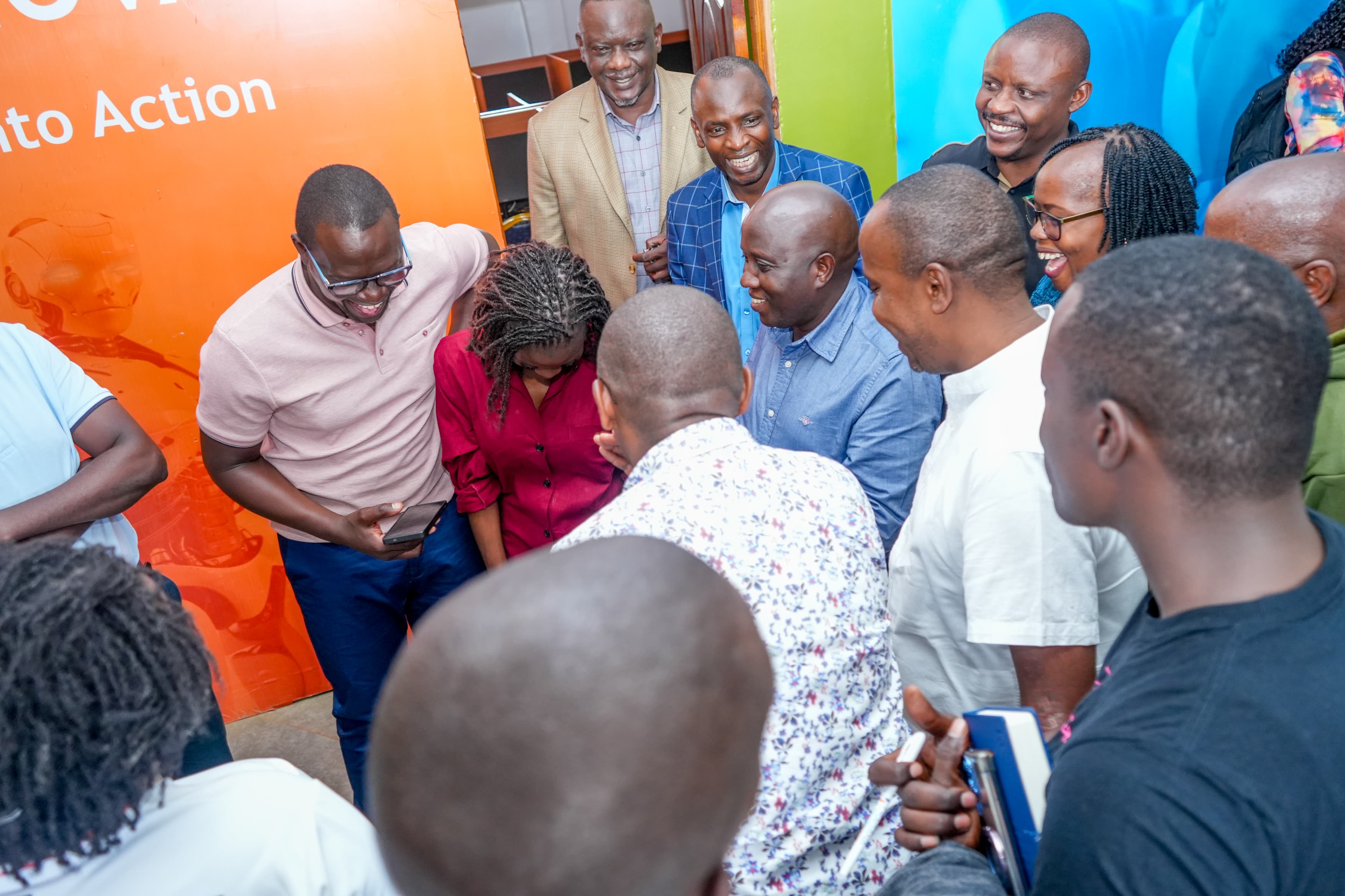 PS ICT Eng. John Kipchumba Tanui’s Arrival for Inspection of the Siaya Community Digital Hub