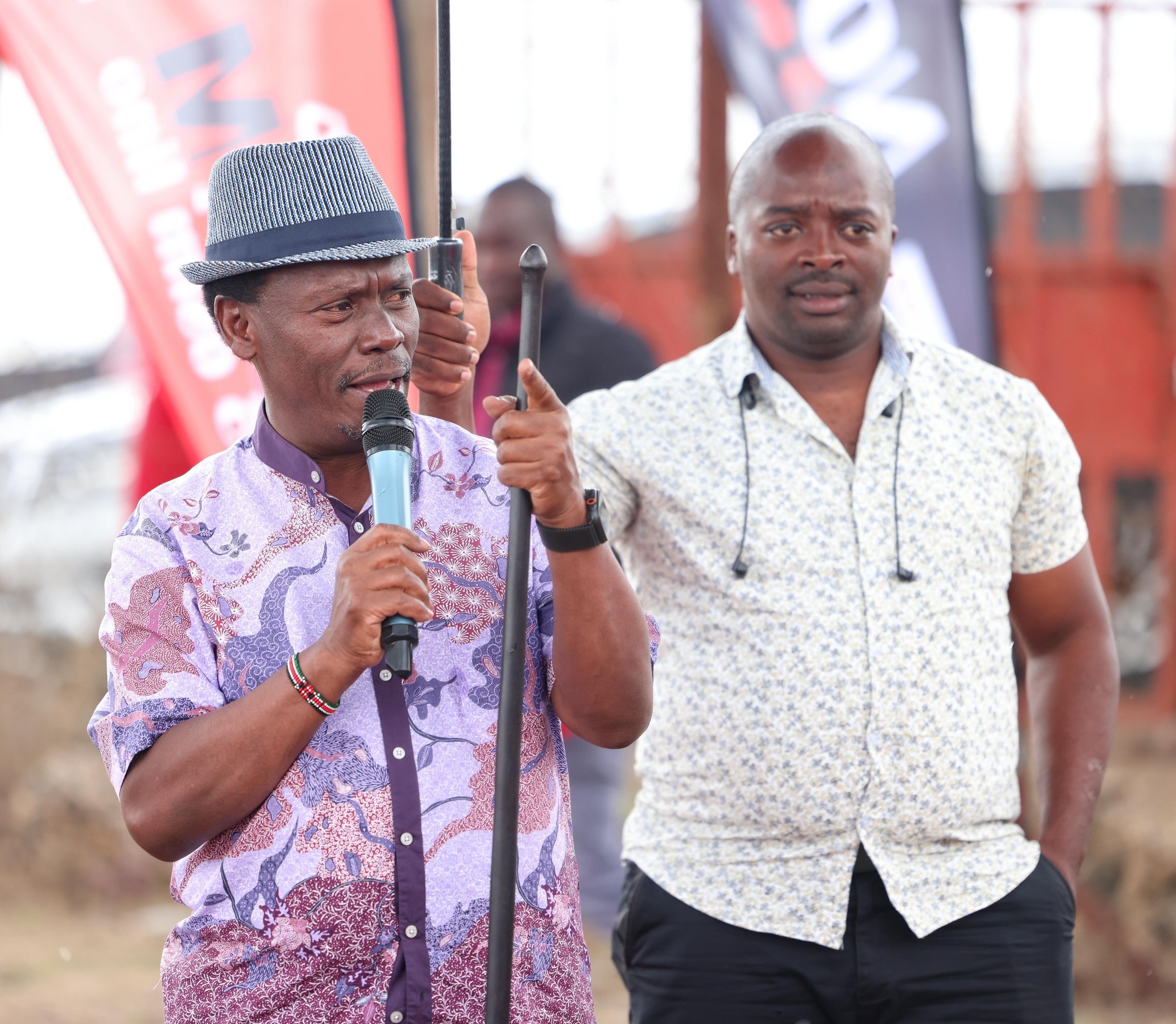 CS H.E. Hon. William Kabogo Gitau has presided over the official launch of KBC's Nosim FM Transmitter in Oleleshwa Hills