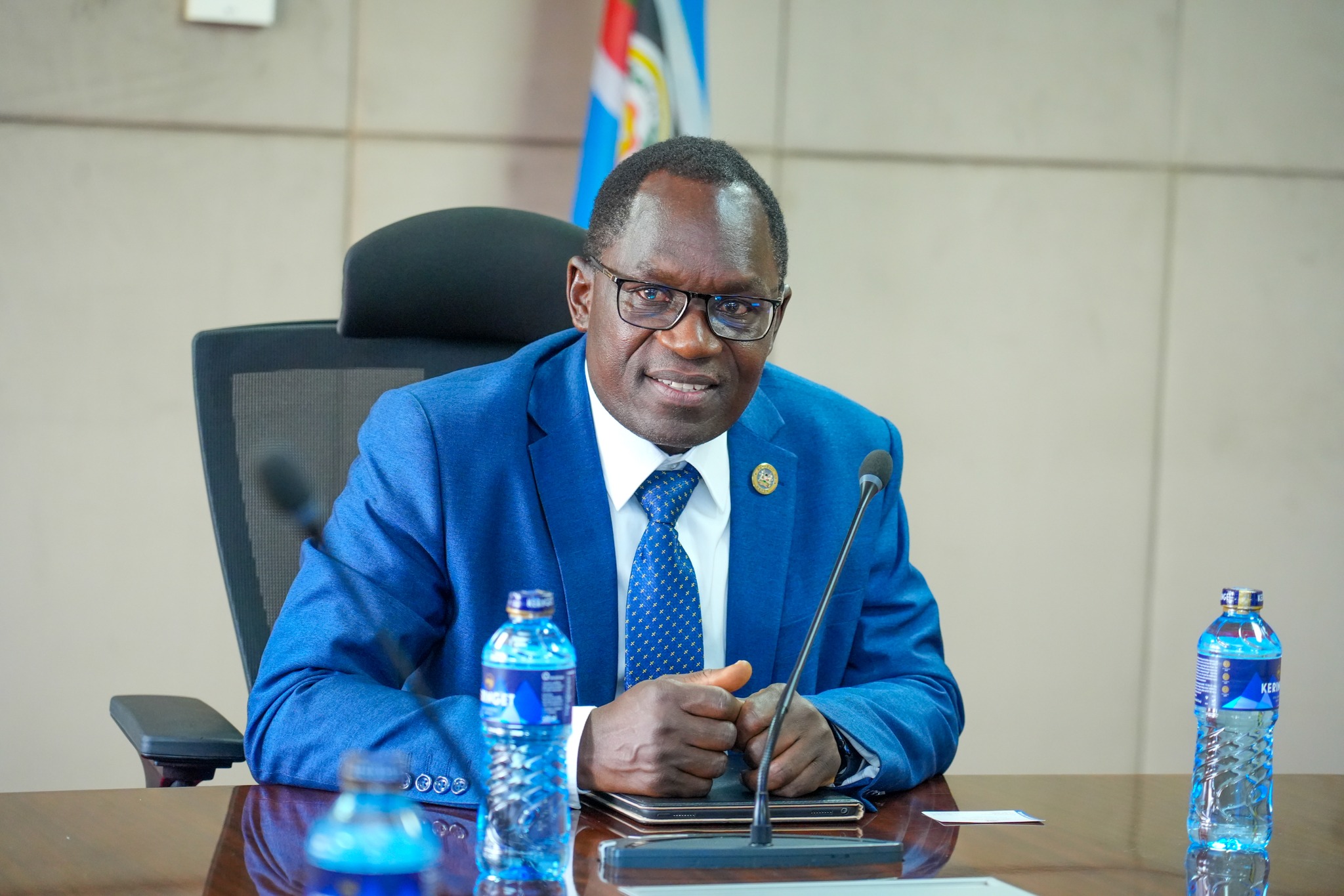 PS Stephen Isaboke Hosts Zambia’s Technology Minister