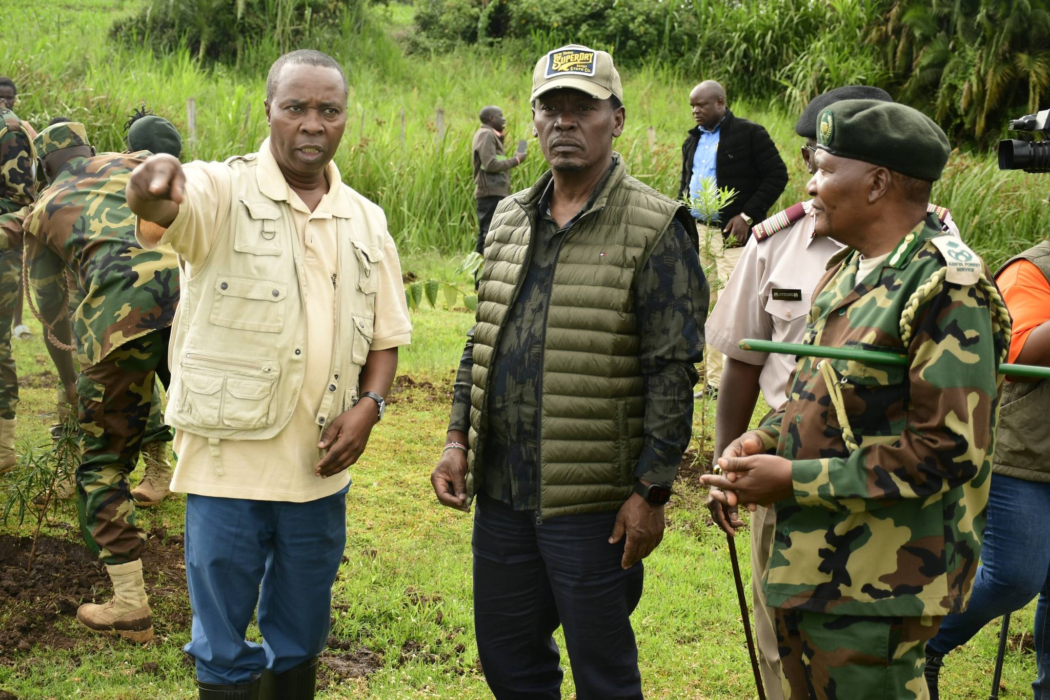 ICT Cabinet Secretary Spearheads the planting of 20,000 tree seedlings in Nandi County