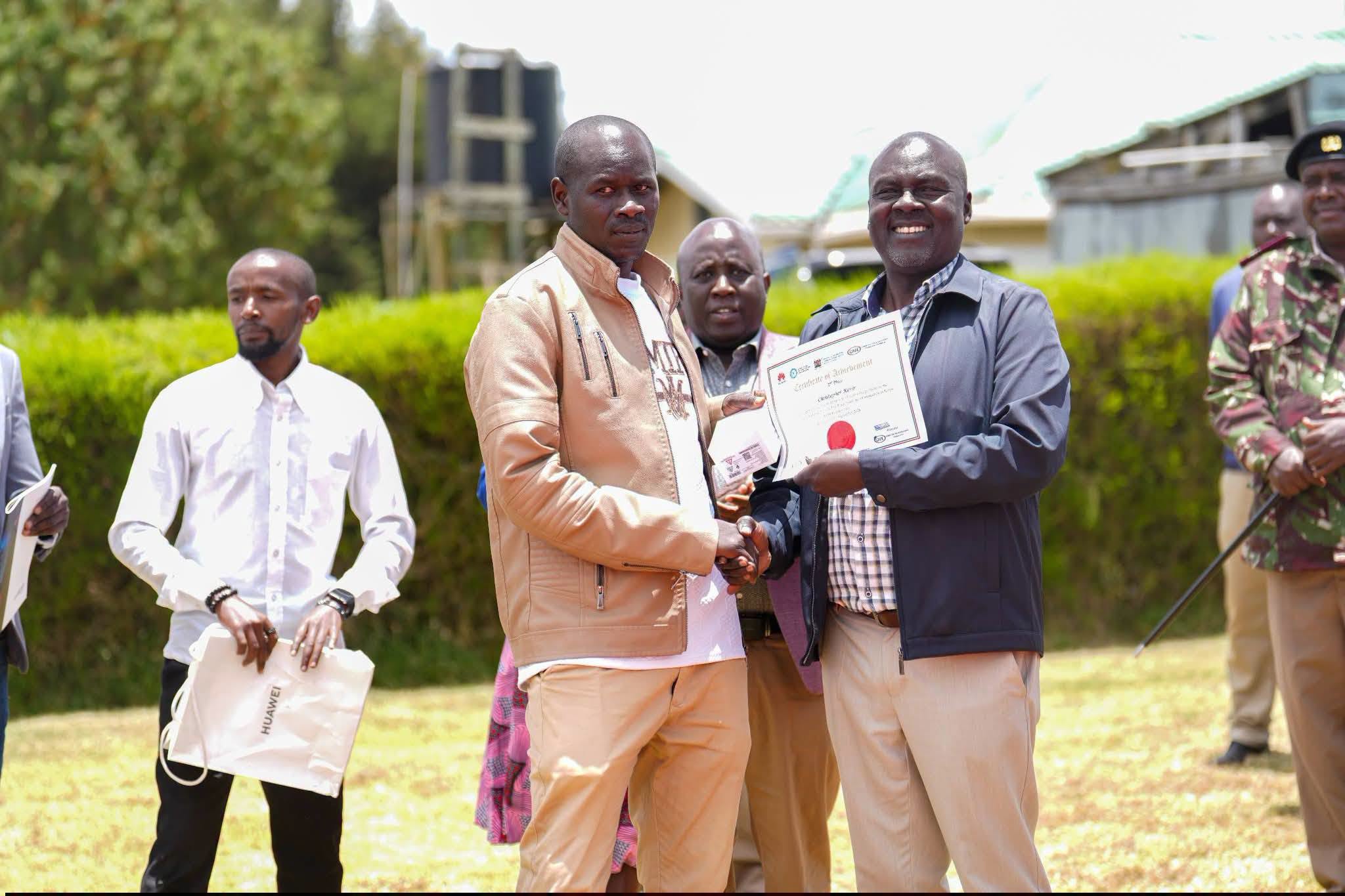 330 Elgeyo Marakwet Youth Graduate from Huawei DigiTruck Digital Skills Programme