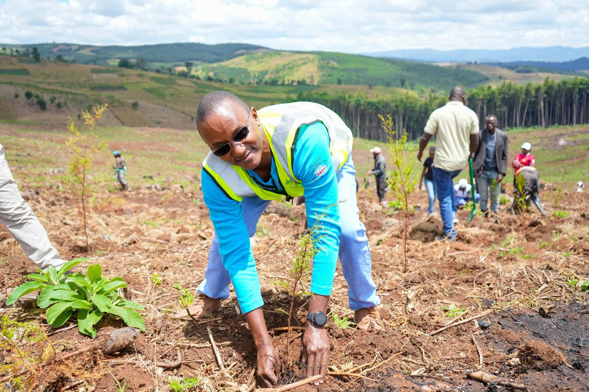 ICT PS Spearheads the planting of 10, 000 Tree Seedlings in Baringo County 