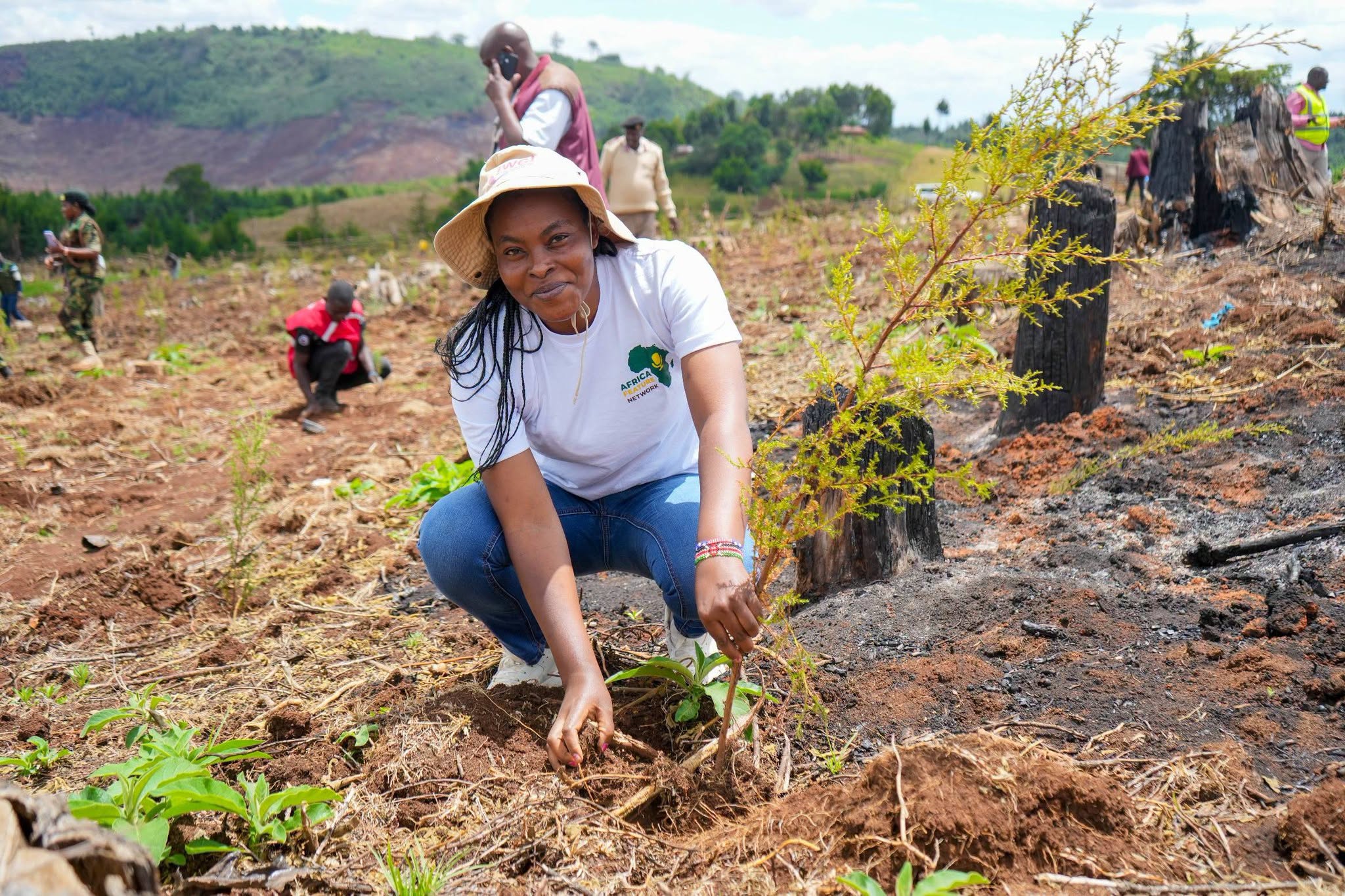 ICT PS Spearheads the planting of 10, 000 Tree Seedlings in Baringo County 