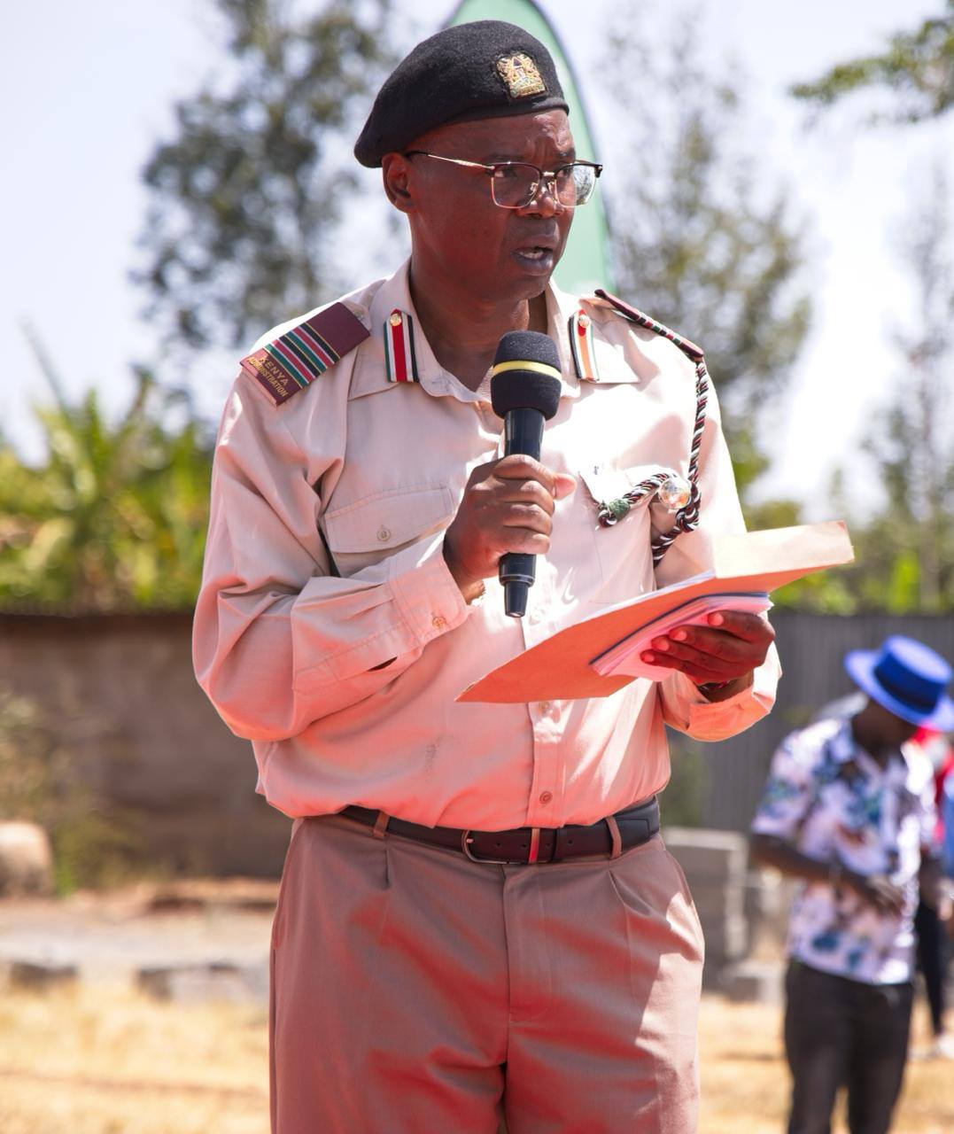 Foundation Stone Laying at Makuyu ICT Hub, Murang'a