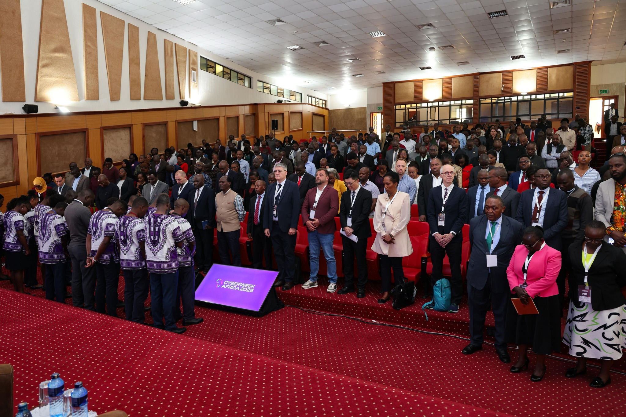 CS H.E. Hon. William Kabogo Gitau officially opens the Cyberweek Africa 2025