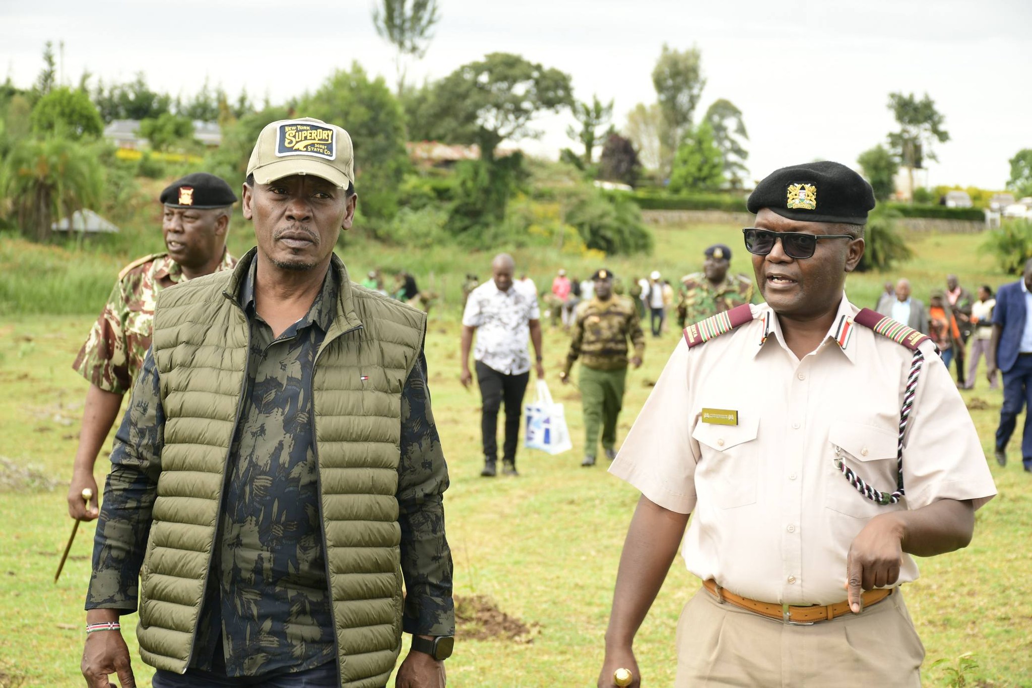 ICT Cabinet Secretary Spearheads the planting of 20,000 tree seedlings in Nandi County