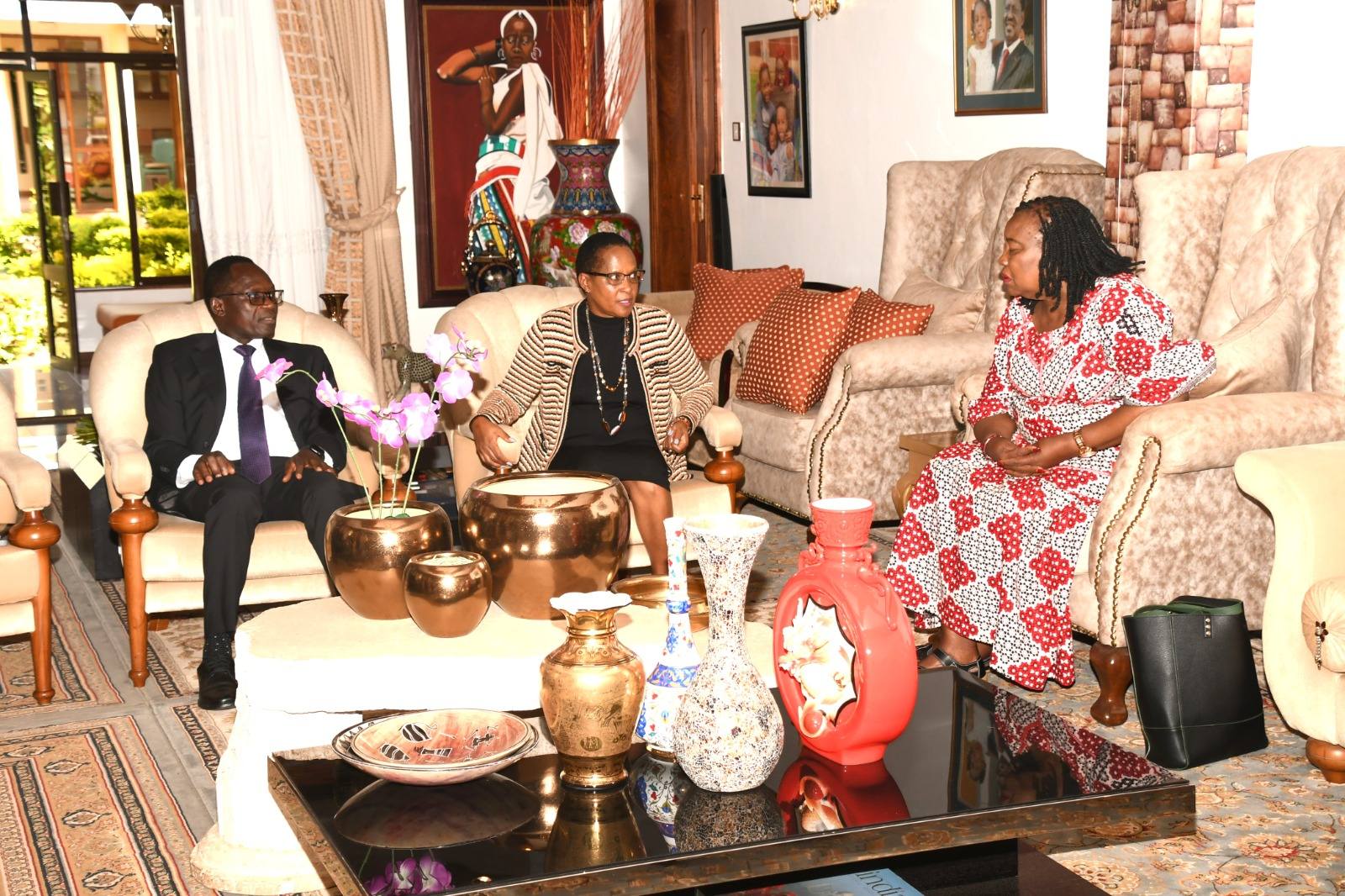 PS Isaboke Hands Over Official Raila Odinga Memorial Website to the Odinga Family
