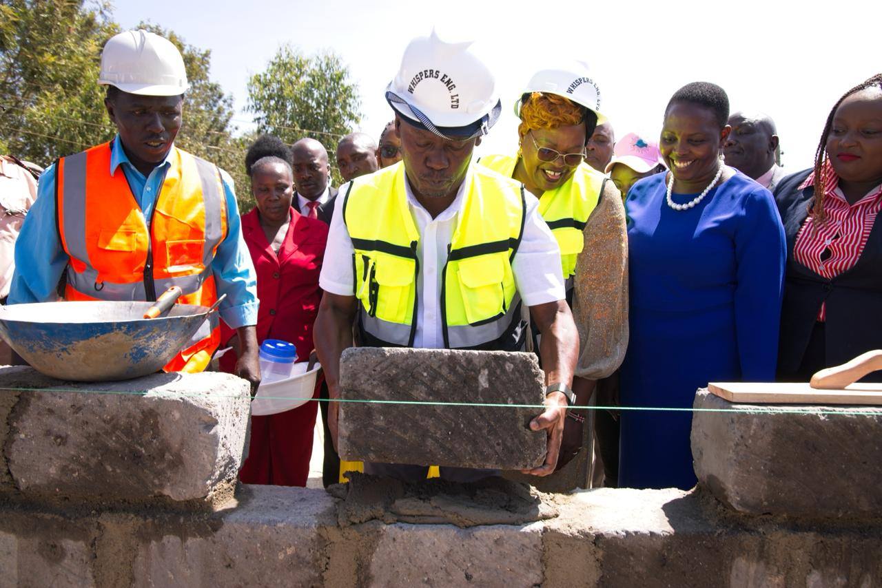 Foundation Stone Laying at Makuyu ICT Hub, Murang'a