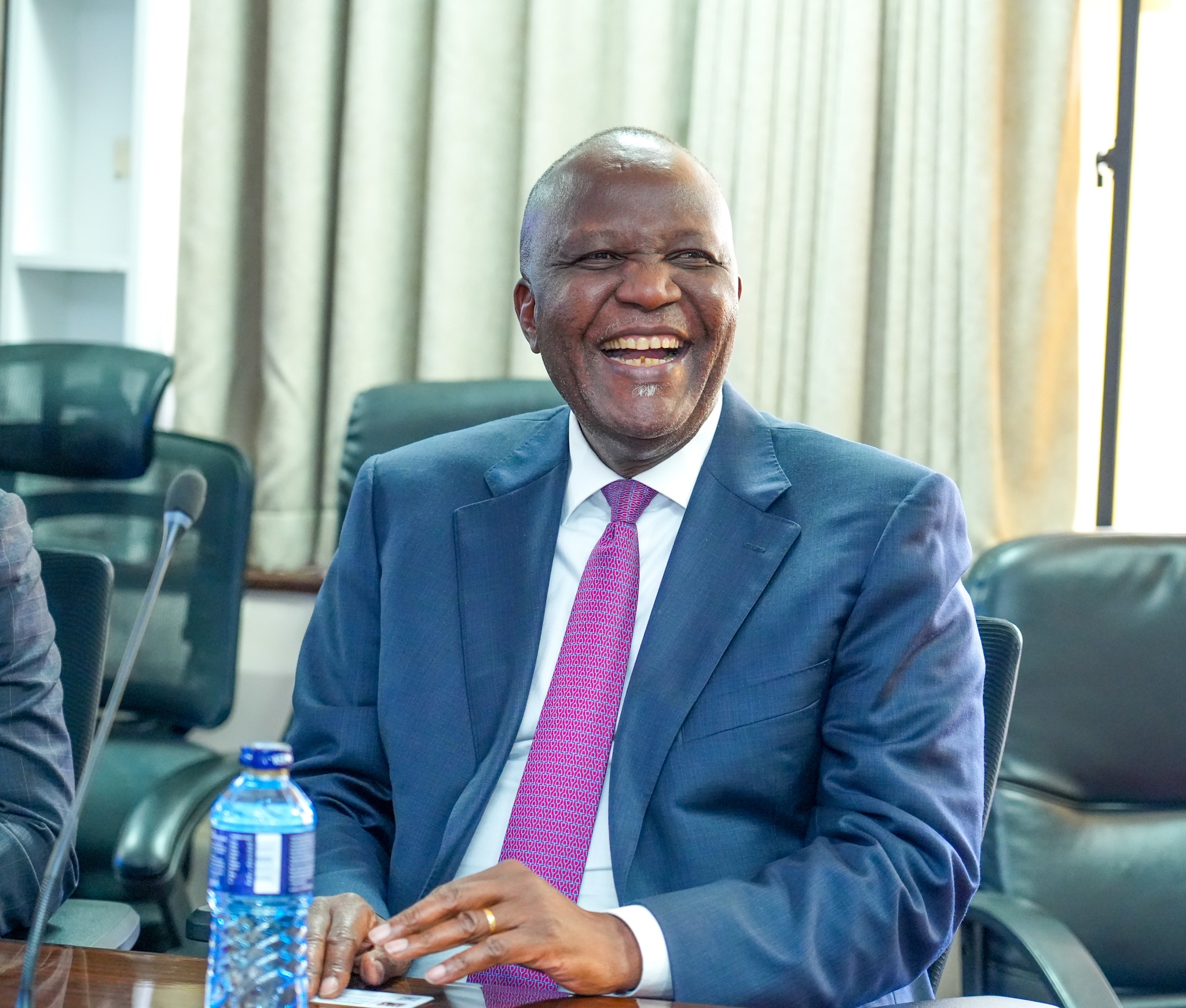 PS Stephen Isaboke Hosts Zambia’s Technology Minister