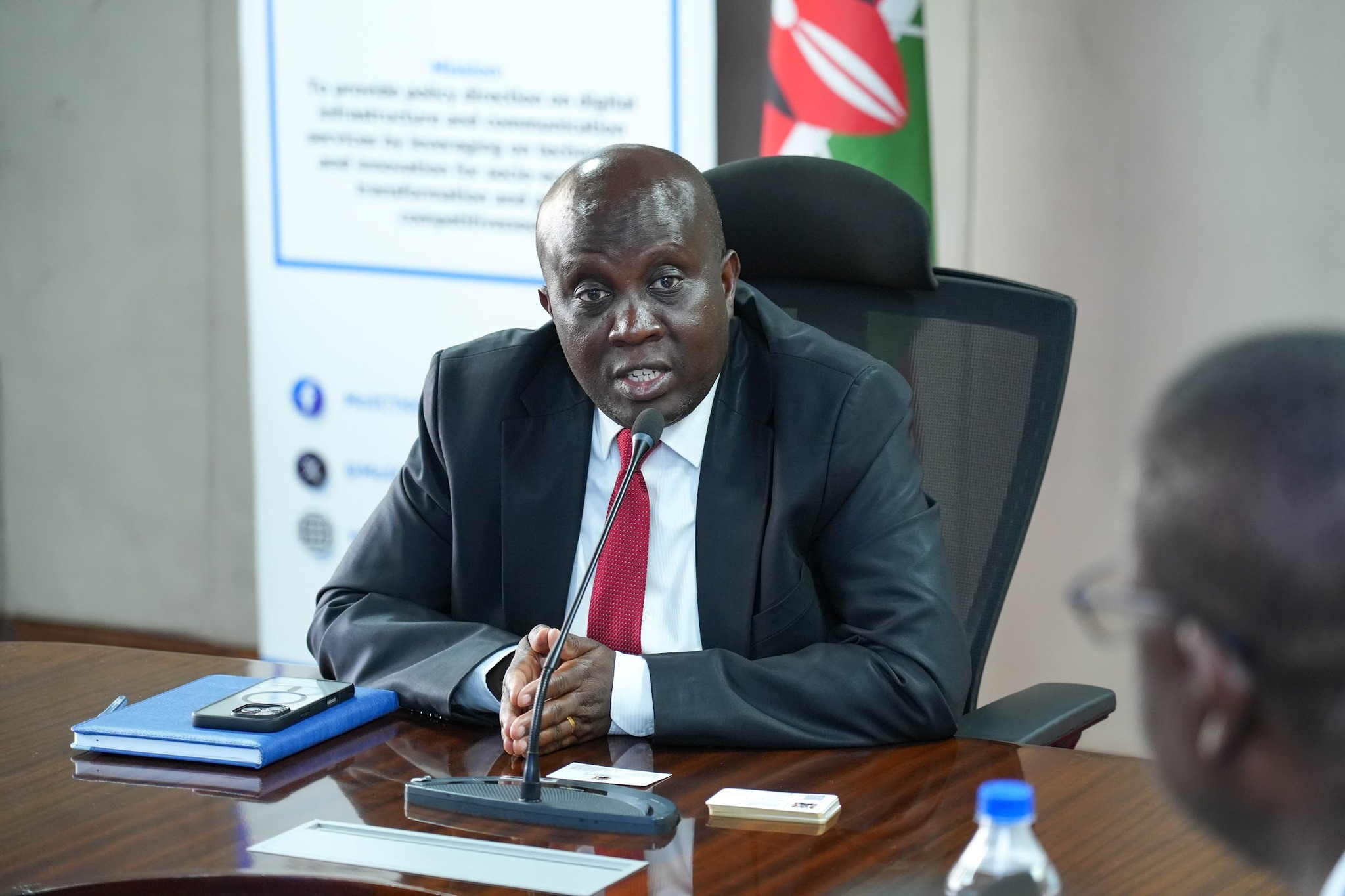 PS Tanui hosts a delegation from Botswana