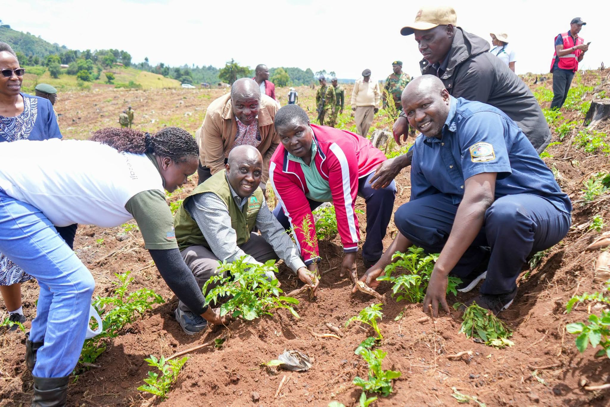 ICT PS Spearheads the planting of 10, 000 Tree Seedlings in Baringo County 