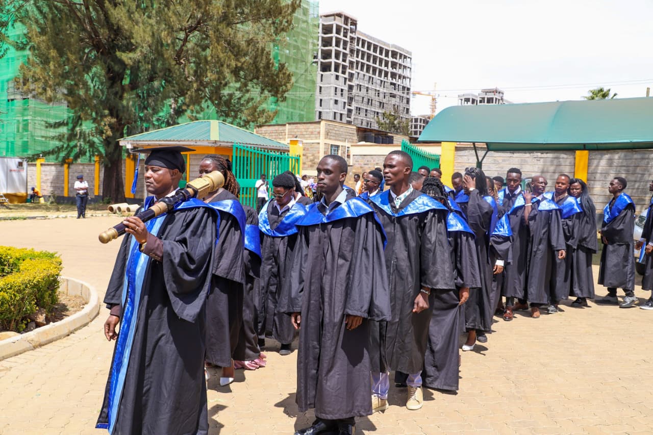 PS Isaboke Officiates KIMC Eldoret Campus Graduation Class of 2025