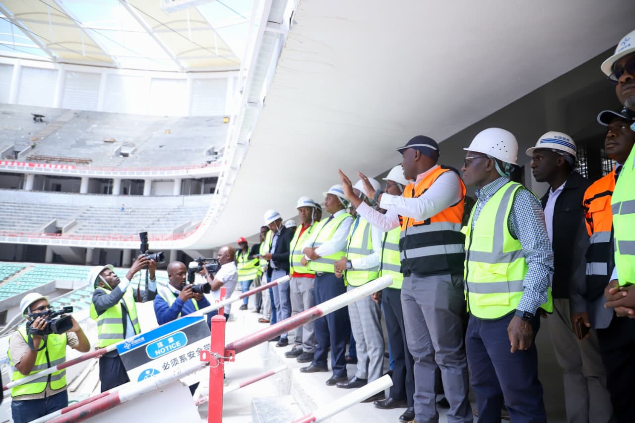 PS Isaboke Attends Multi-Agency Assessment Visit on Raila Odinga International Sports Complex