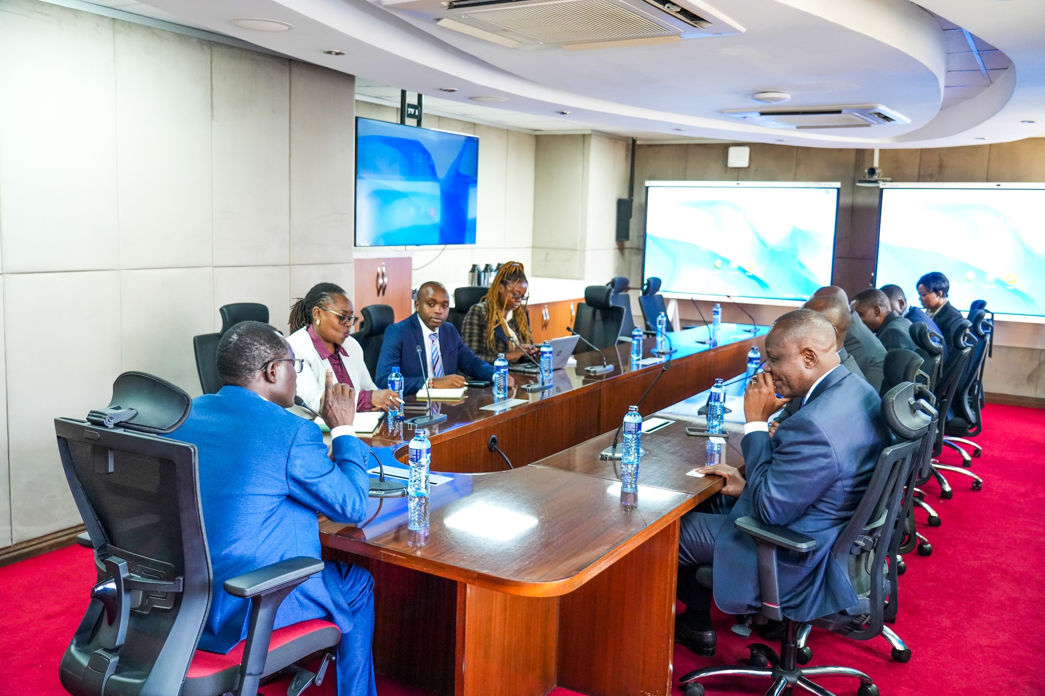 PS Stephen Isaboke Hosts Zambia’s Technology Minister