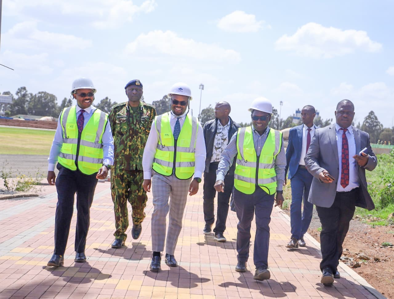 PS Isaboke Attends Multi-Agency Assessment Visit on Raila Odinga International Sports Complex