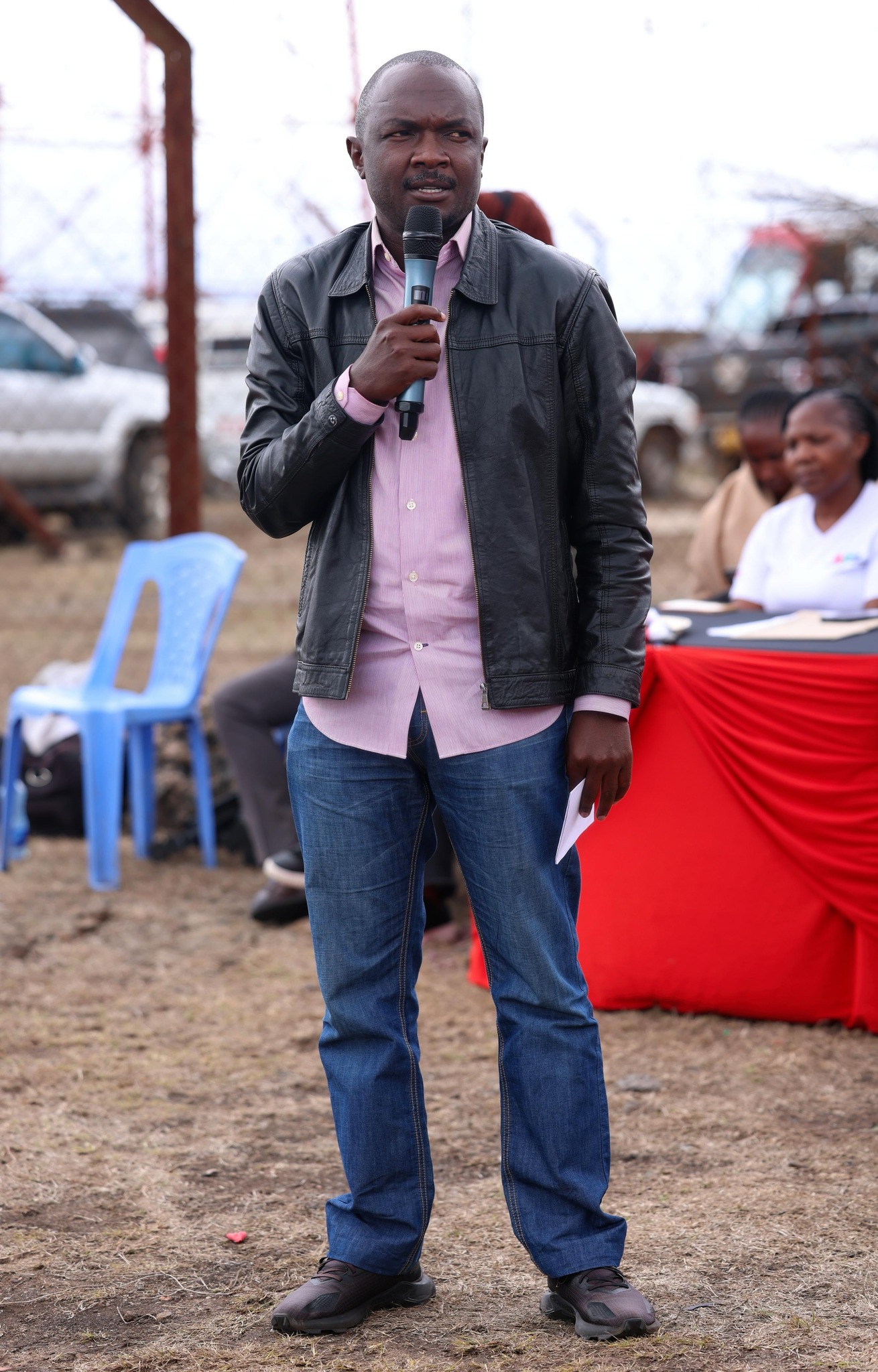 CS H.E. Hon. William Kabogo Gitau has presided over the official launch of KBC's Nosim FM Transmitter in Oleleshwa Hills