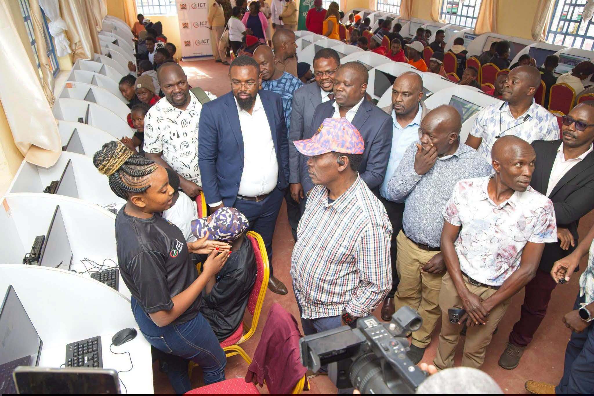 Official Launch of Three Digital Hubs in OlKalou Constituency