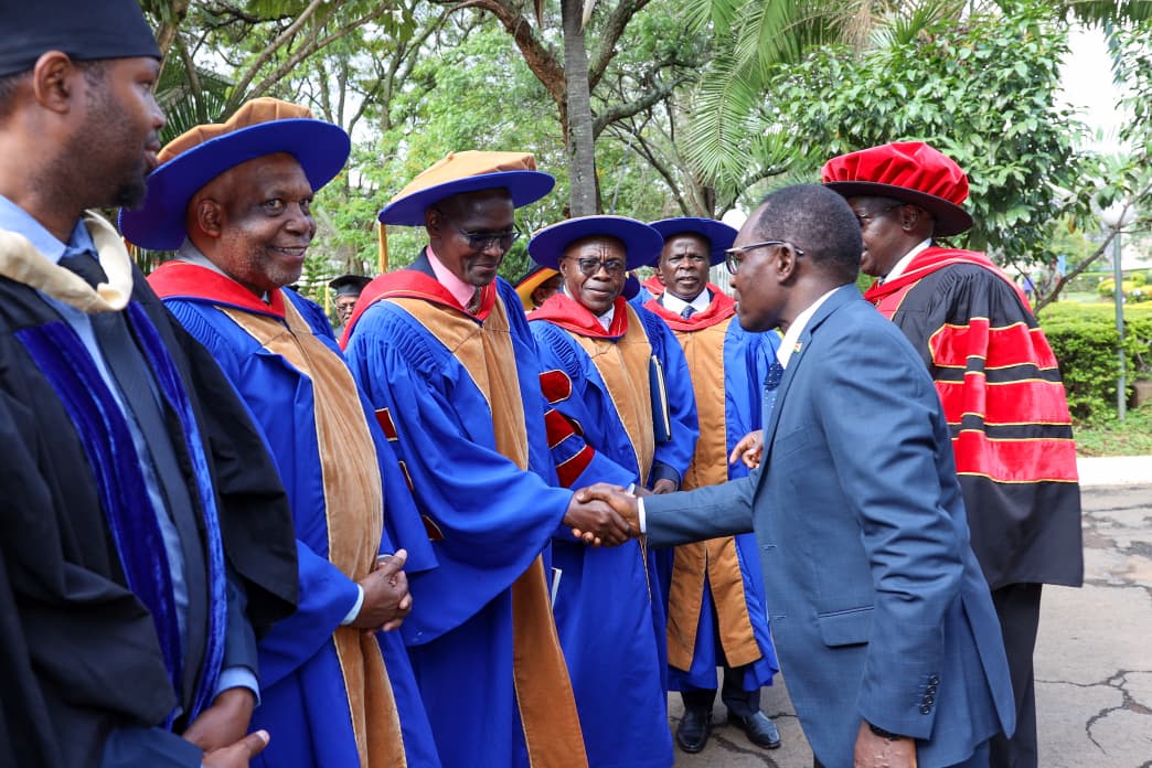 PS Broadcasting & Telecommunications graced the 12th Graduation Ceremony of the Multimedia University of Kenya (MMU) as Chief Guest