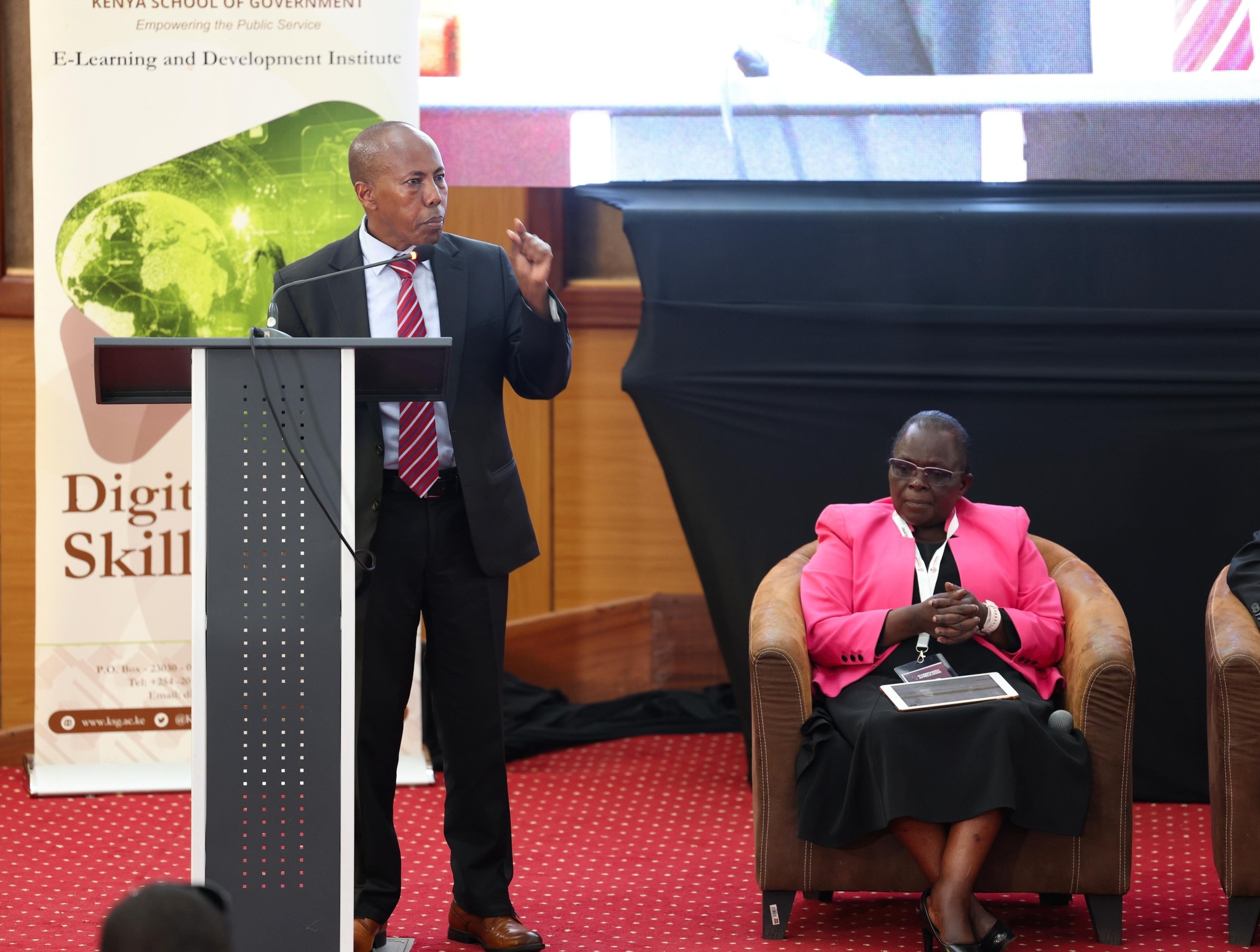 CS H.E. Hon. William Kabogo Gitau officially opens the Cyberweek Africa 2025