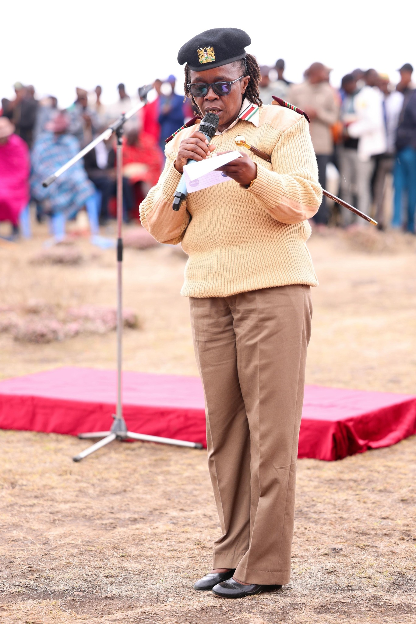 CS H.E. Hon. William Kabogo Gitau has presided over the official launch of KBC's Nosim FM Transmitter in Oleleshwa Hills