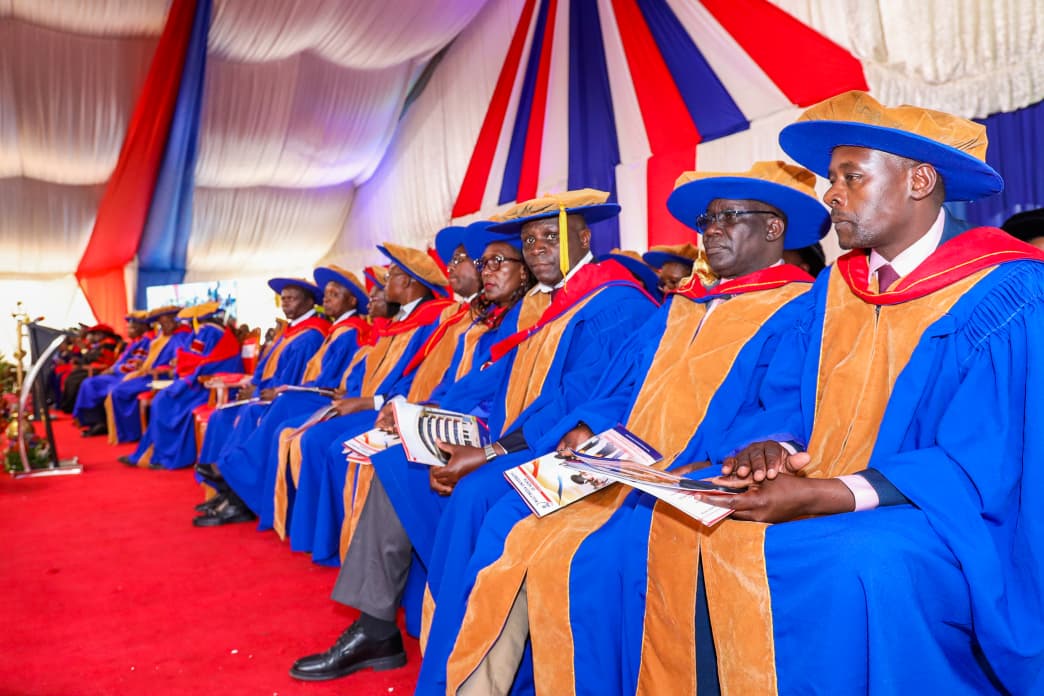 PS Broadcasting & Telecommunications graced the 12th Graduation Ceremony of the Multimedia University of Kenya (MMU) as Chief Guest
