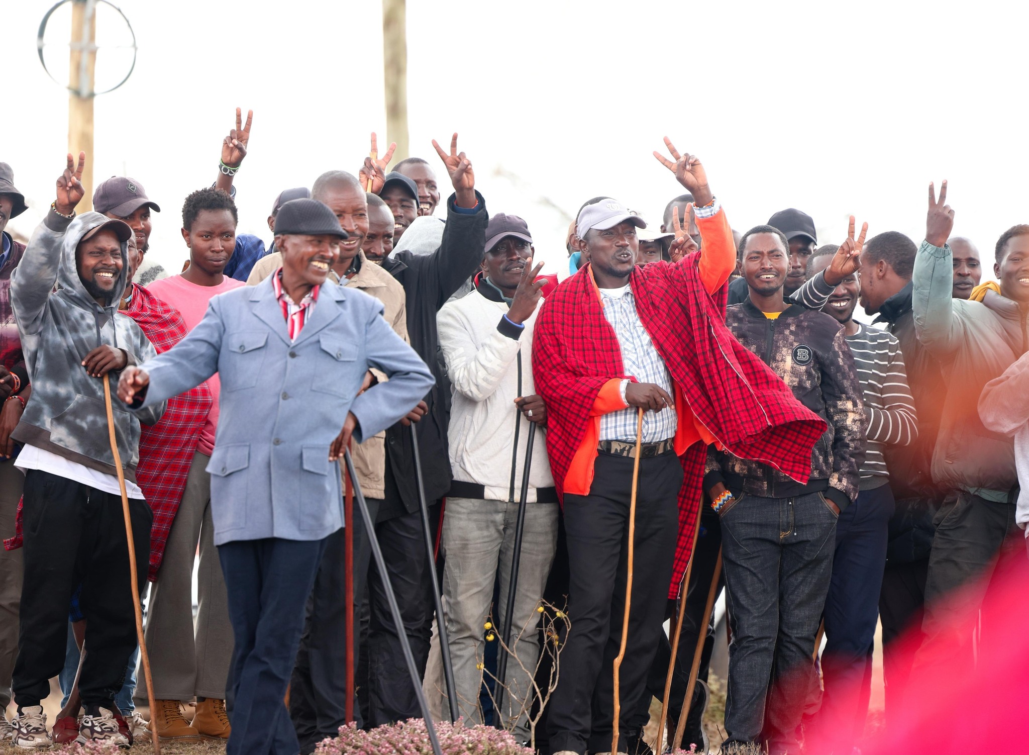 CS H.E. Hon. William Kabogo Gitau has presided over the official launch of KBC's Nosim FM Transmitter in Oleleshwa Hills