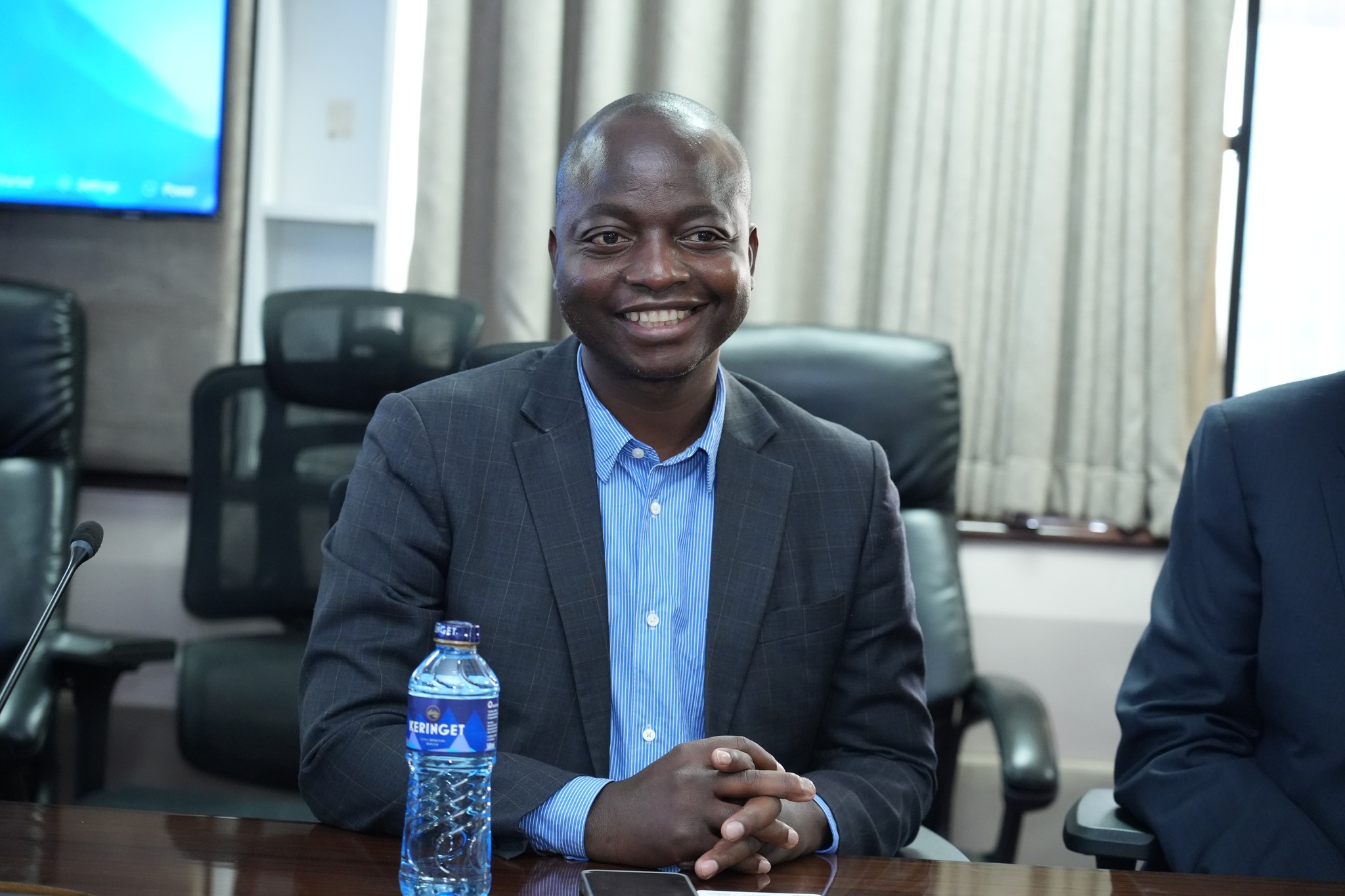 PS Stephen Isaboke Hosts Zambia’s Technology Minister