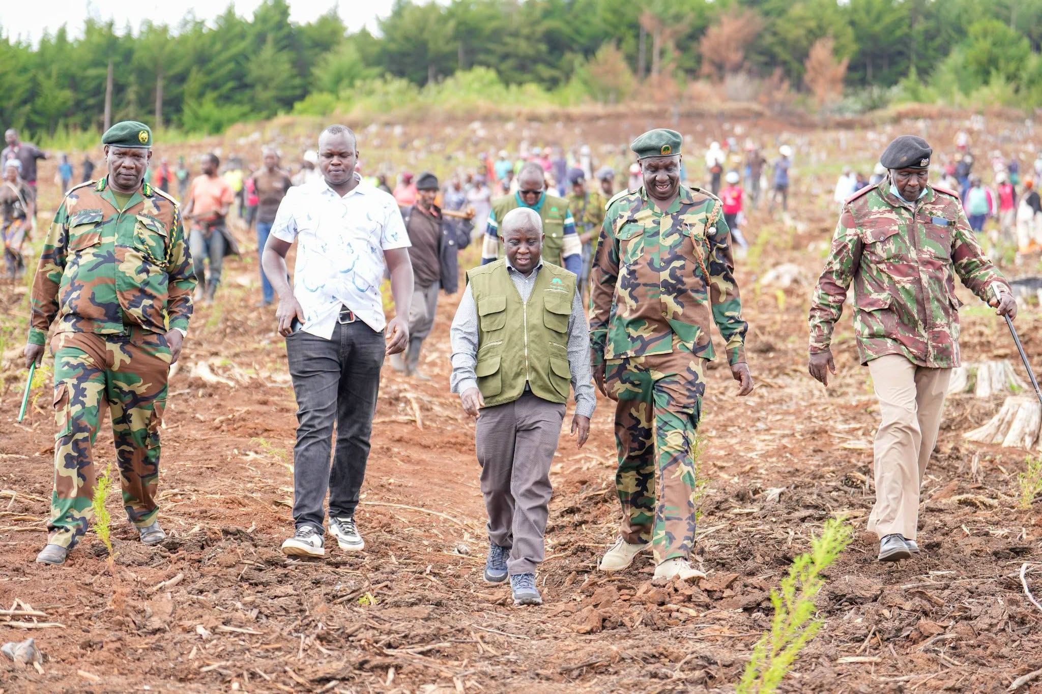 ICT PS Spearheads the planting of 10, 000 Tree Seedlings in Baringo County