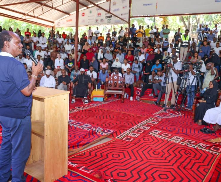 CS Kabogo officiates Graduation Ceremony at Swahilipot Hub 