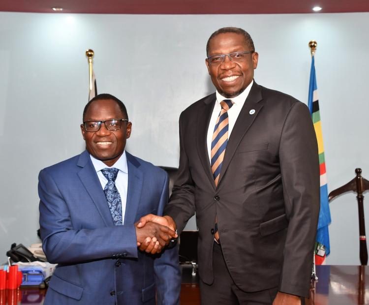 Nation Media Group CEO Pays Courtesy Call to PS Broadcasting and Telecommunications