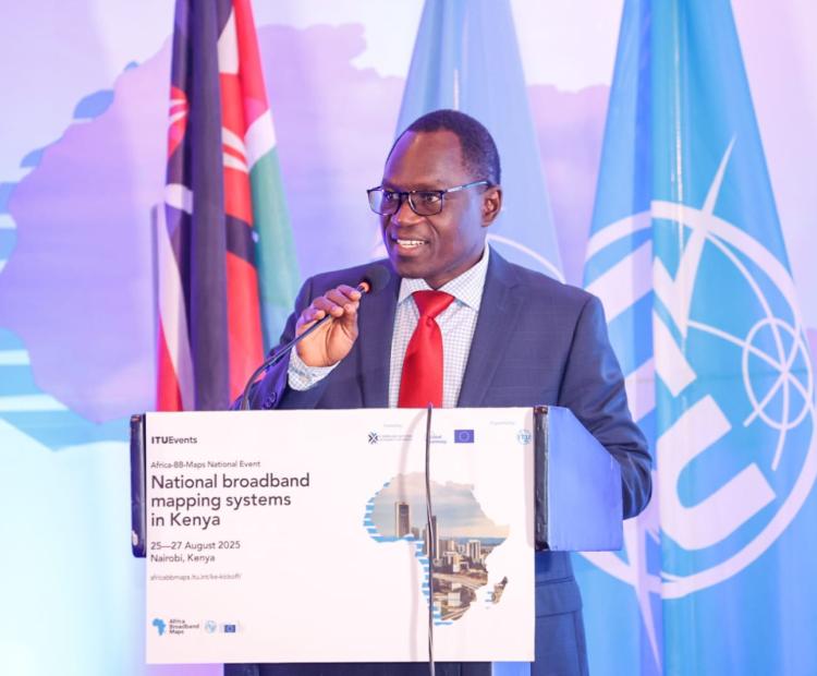 PS Isaboke Highlights Kenya's Digital Future at Africa Broadband Mapping Systems Event