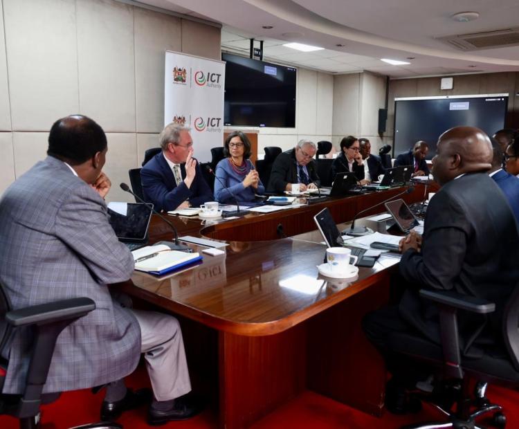 C.S William Kabogo Hosts World Bank Delegation to Discuss Kenya Digital Economy Acceleration Project (KDEAP)