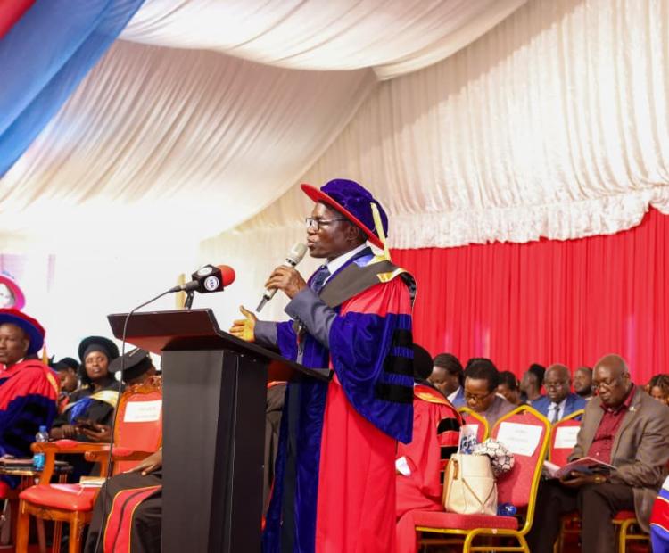 PS Broadcasting & Telecommunications graced the 12th Graduation Ceremony of the Multimedia University of Kenya (MMU) as Chief Guest