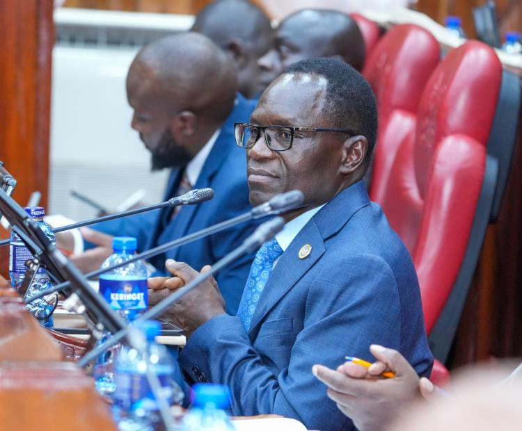 PS Stephen Isaboke Briefs National Assembly Committee on Supplementary Budget