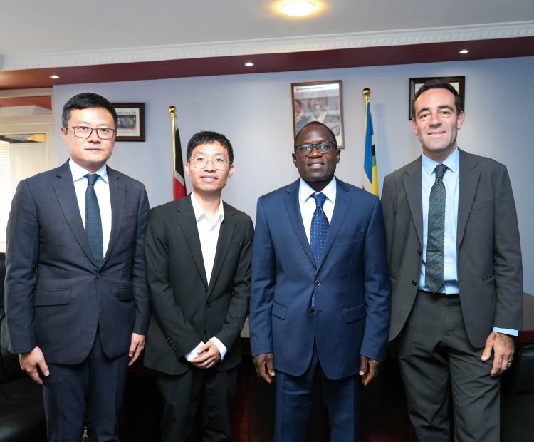 PS Stephen Isaboke, EBS, hosted a delegation from Huawei Kenya